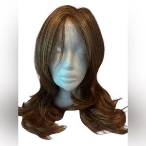 Luxurious Auburn Women's Wig